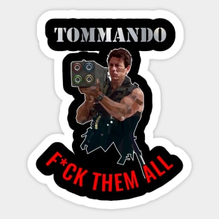 Tommando Sticker